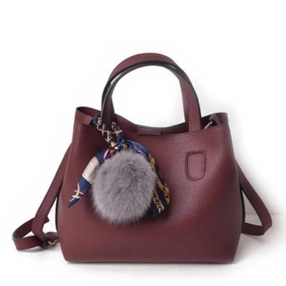 🌟❤️Burgundy Women hand Bag🍁❤️ - Picture 5 of 7